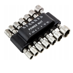 ZESTAW KLUCZY NASADOWYCH DO WKRĘTARKI